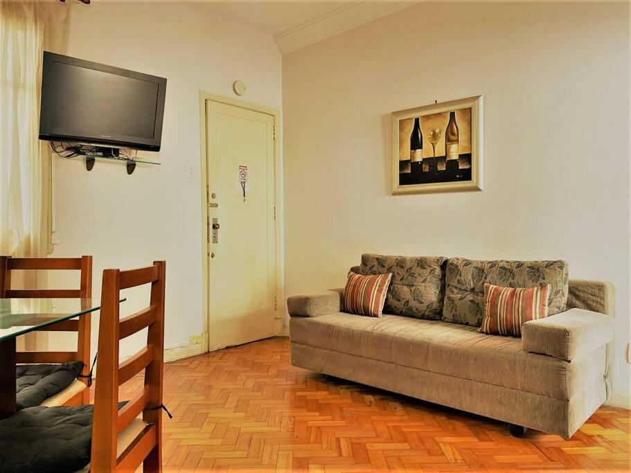Apartamento Com Dois Quartos Na Orla De Copacabana 里约热内卢 外观 照片